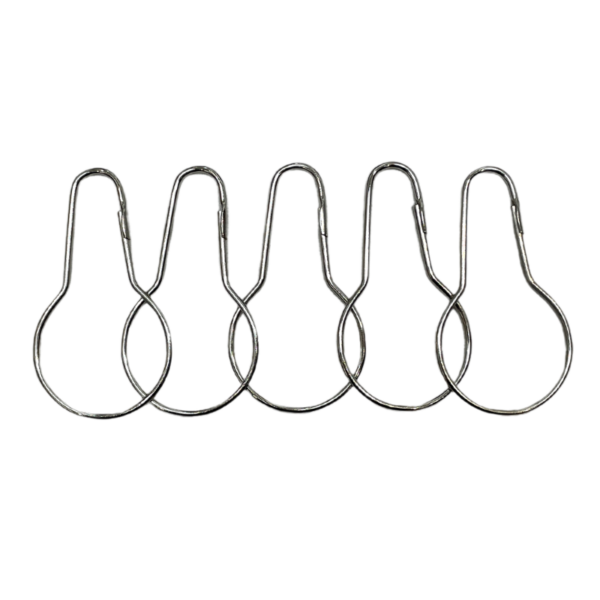 Wholesale Shower Curtain Metal Hooks, 12-Pack ($0.17 Each) - Image 3