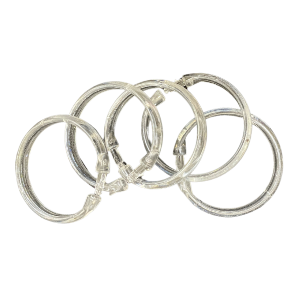 Wholesale Shower Curtain Plastic Hooks, 12-Pack ($0.21 Each) - Image 2