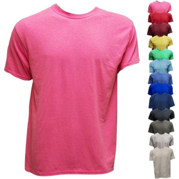 Wholesale Adult Soft-Style Cotton T-shirt – Asst. Colours (Size 3X-Large) - Image 15