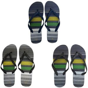 Wholesale Adult Striped Flip Flop