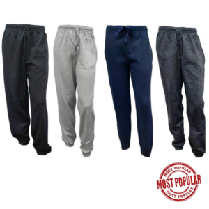 Wholesale Adult Track Pant, Closed Bottom - Asst. Colours (Size 2XL)