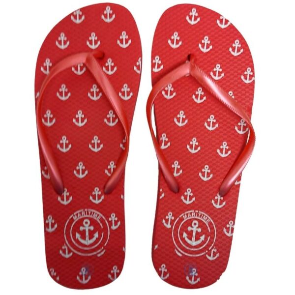 Wholesale Ladies Anchor Flip-Flops (Size: 6-10) - Image 2