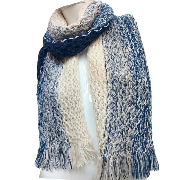 Wholesale Ladies Knit Scarf - Multicolour