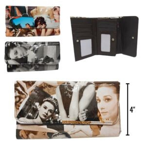 Wholesale Ladies’ Wallet – Asst Images of Audrey Hepburn