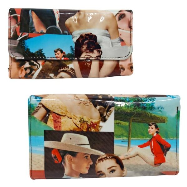 Wholesale Ladies' Wallet - Asst Images of Audrey Hepburn - Image 5