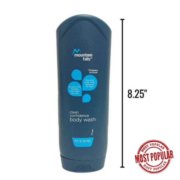 Wholesale Men's Body Wash - Clean Confidence (532 ml)