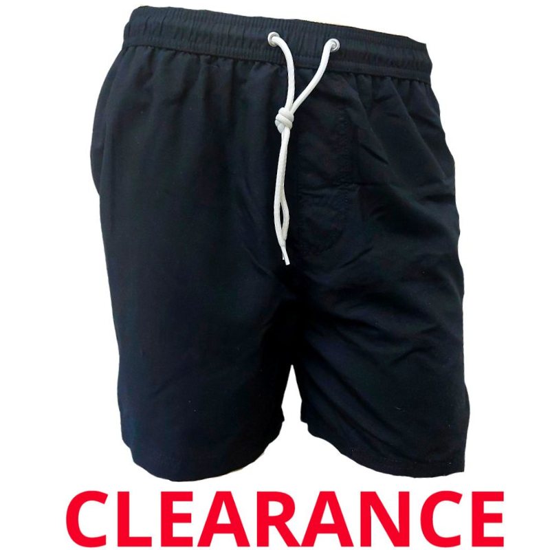 Wholesale Black Mens Lined Swim Shorts XS XL in Canada Bargains