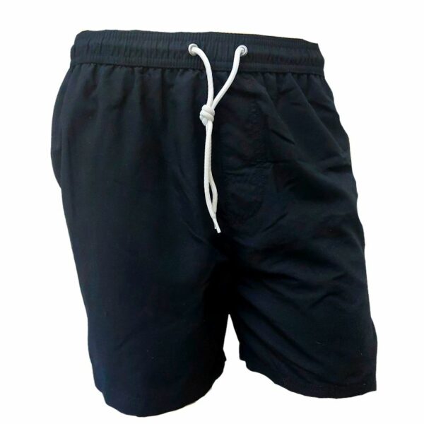 Wholesale Men's Lined Swim Shorts Size XS–XL - Black