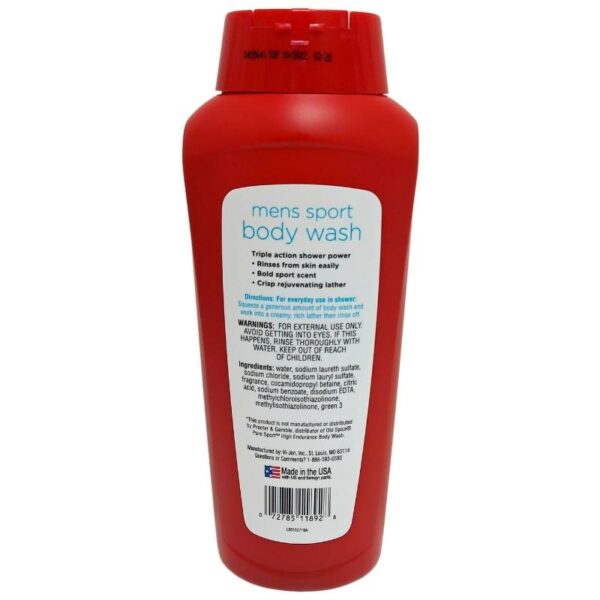 Wholesale Men's Sport Body Wash (532 ml) - Image 2