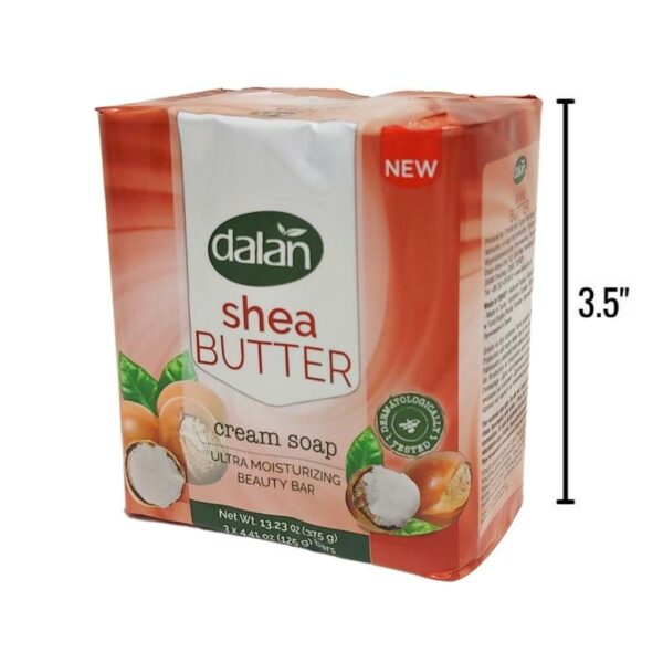 Wholesale Shea Butter Bar Soap 125g, 3-Pack ($1.10 Each) - Image 2
