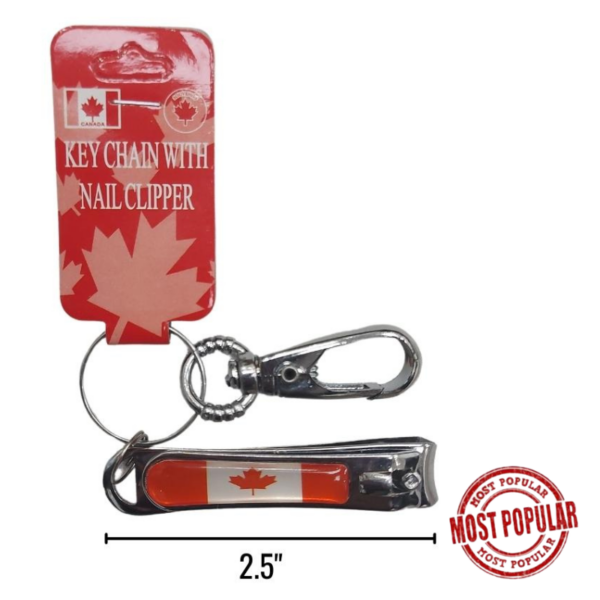Wholesale Small Nail Clipper on Canada Keychain
