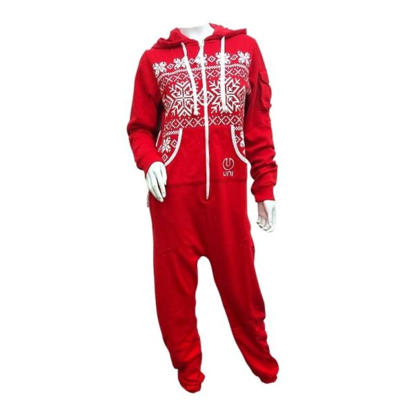Wholesale Adult Onesie - Red (Size: XS - XXL) - Image 3