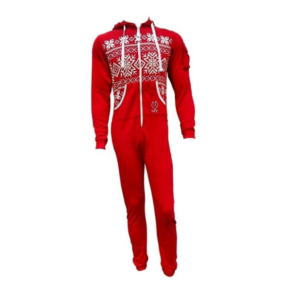 Wholesale Adult Onesie - Red (Size: XS - XXL) - Image 2