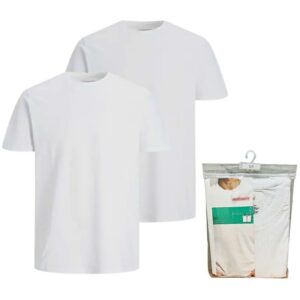 Wholesale Brand Name Adult White Crew Neck T-Shirt, 2-Pack Size_ S