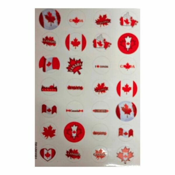Wholesale Canada Stickers ($0.75 Each) (4.8" H) - Image 4