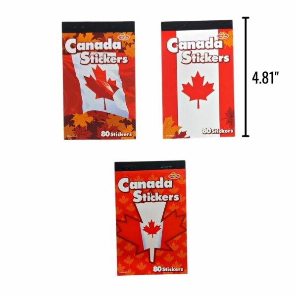 Wholesale Canada Stickers ($0.75 Each) (4.8" H) - Image 3