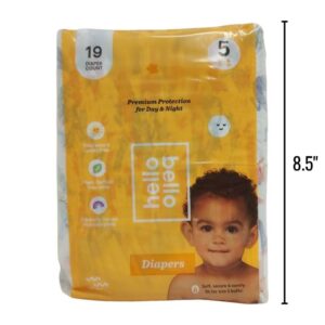 Wholesale Hello Bello Diapers- Size 5 (27+ lbs) ($0.58 Each)