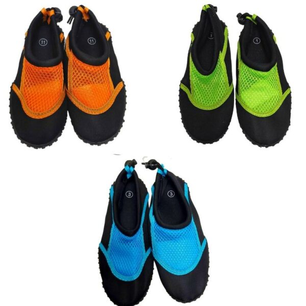 Wholesale Kids’ Water Shoes – Asst. Bi-colours (Size 11-4)