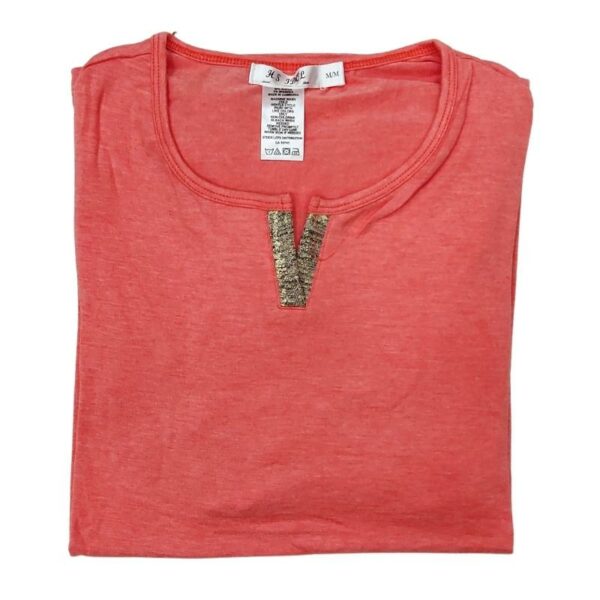 Wholesale Ladies' 2-Piece Pajama Set: Tee & Shorts (Size: S–XL) - Image 10