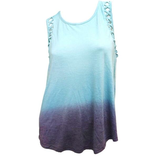 Wholesale Ladies’ Ombre Tank Tops - Asst. Colours (Size XXS – XL) - Image 2
