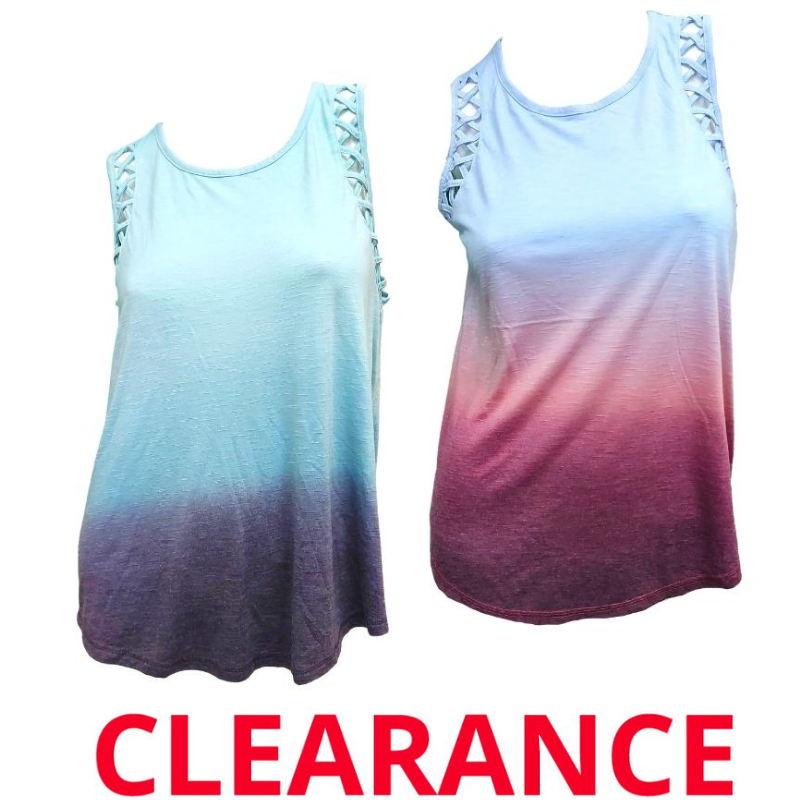 Wholesale Ladies' Ombre Tank Tops in Canada