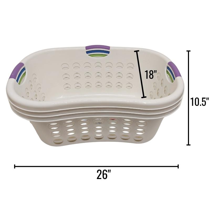 Wholesale Laundry Basket 26 X 18 X 10.5 in Canada Bargains Group