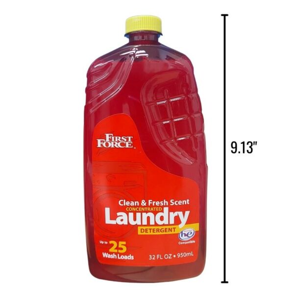 Wholesale Laundry Detergent, 25 Loads – Clean & Fresh Scent (32 FL OZ)