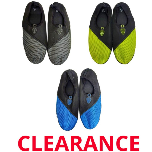 Wholesale Men’s Water Shoes – Asst. Colours (Size 8-13)