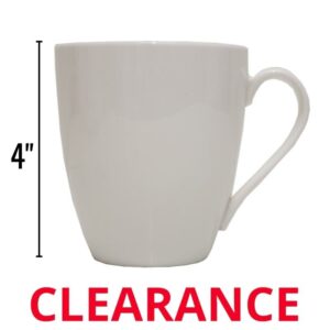 Wholesale Mug, Porcelain White – 11.5OZ