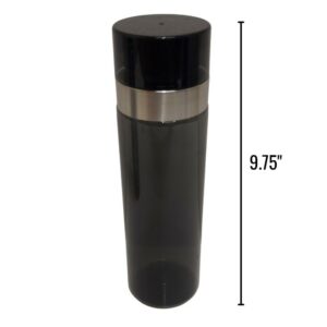 Wholesale Water Bottle with Lid – Black (28 oz)