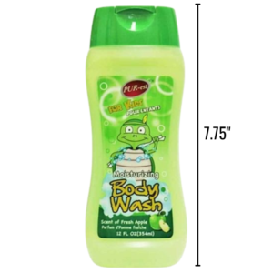 Wholesale Brand Name Kids' Body Wash - Fresh Apple (12 oz/354 mL)