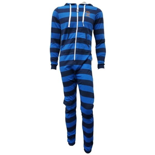 Wholesale Adult Onesie - Blue Stripe (Size: XS - XXL) - Image 2