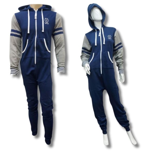 Wholesale Adult Onesie – Navy (Size: S – XXL)