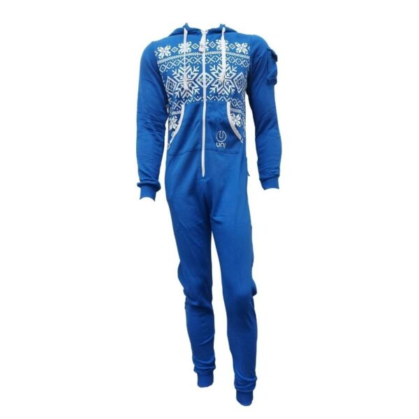 Wholesale Adult Onesie - Royal (Size: XS - XXL) - Image 2