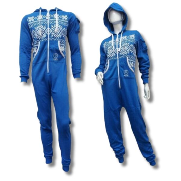 Wholesale Adult Onesie – Royal (Size: XS – XXL)