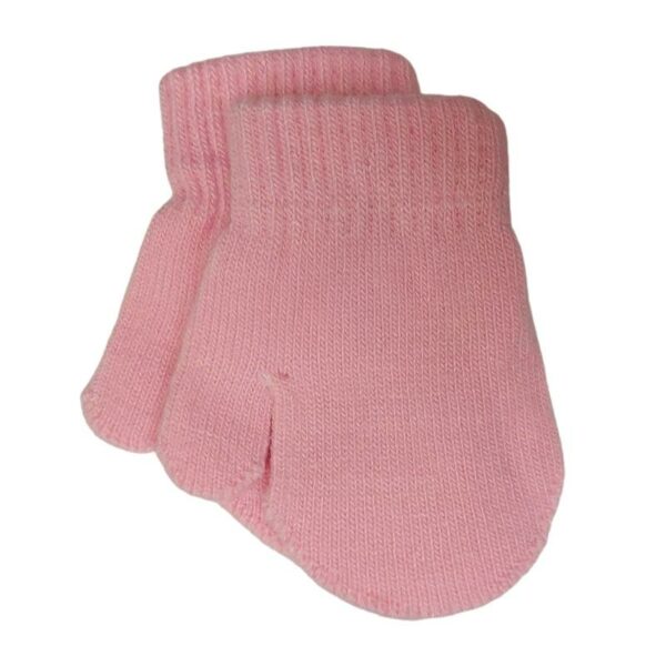 Wholesale Toddler Girls' Knit Mittens, Asst. Colours (2-3 Years) - Image 3