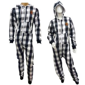 Wholesale Adult Onesie – Plaid (Size_ S – L)