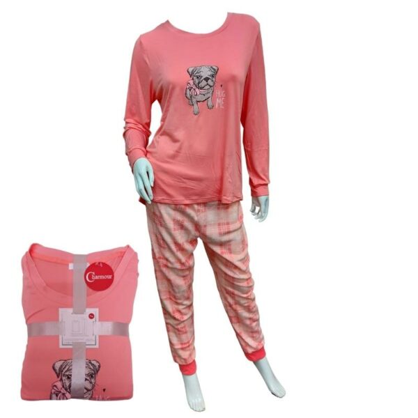 Wholesale Ladies 2-Piece Pajama Set (Size S-XL) - Image 4