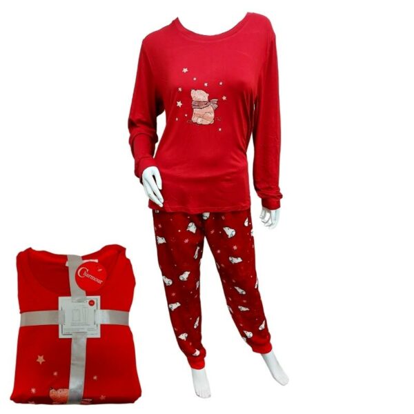Wholesale Ladies 2-Piece Pajama Set (Size S-XL) - Image 2