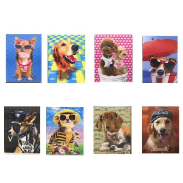Wholesale Mini 3D Dog Notebook (3.25" x 2.5") - Image 2
