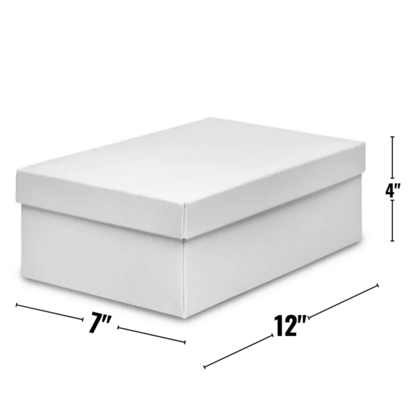 Wholesale White Shoebox with Lid
