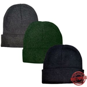 Wholesale Adult Cuffed Toque – Asst. Colours