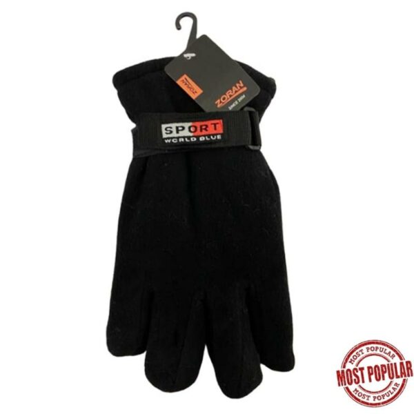 Wholesale Adult Polar Fleece Winter Gloves with Strap