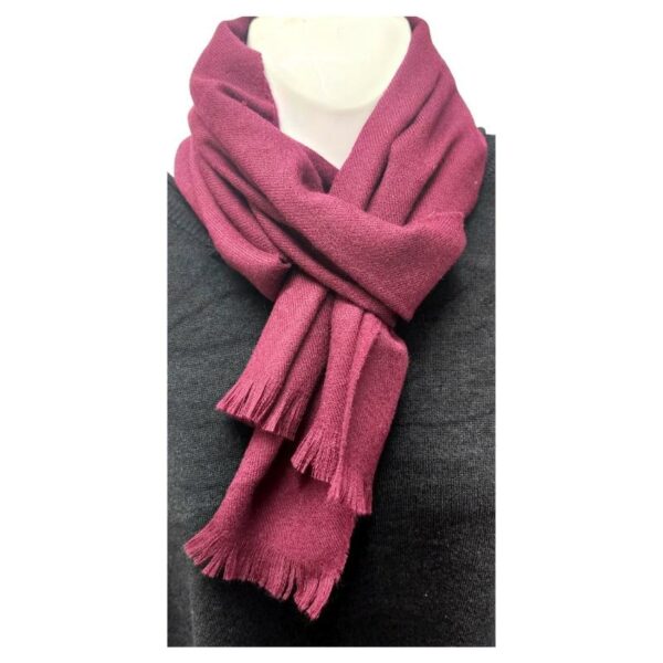 Wholesale Adult Wool Scarf- Asst Colours - Image 3