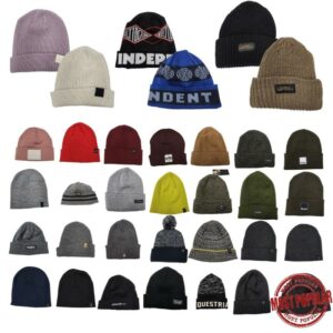 Wholesale Brand Name Adult Toques- Asst Styles and Colours