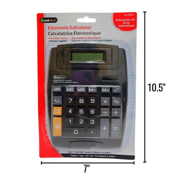Wholesale Electronic Calculator, Battery Included - Image 2
