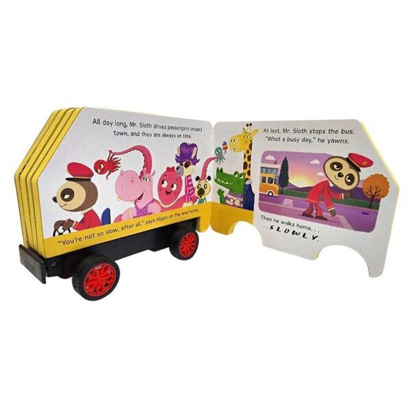 Wholesale Kids' Board Book with Wheels - 2 Styles (6.75" x 5.25") - Image 5
