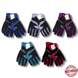 Wholesale Ladies’/Youth Ski Gloves – Asst. Colours