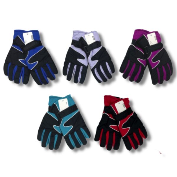 Wholesale Ladies’/Youth Ski Gloves – Asst. Colours