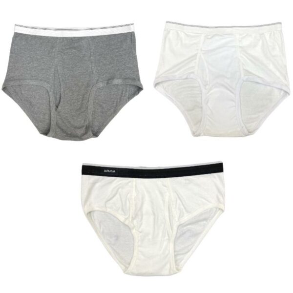 Wholesale Men's Brief - Asst. Solid Colours (Size XL) - Image 5